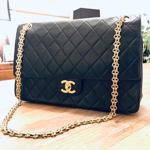 Chanel Mademoiselle chain flap bag